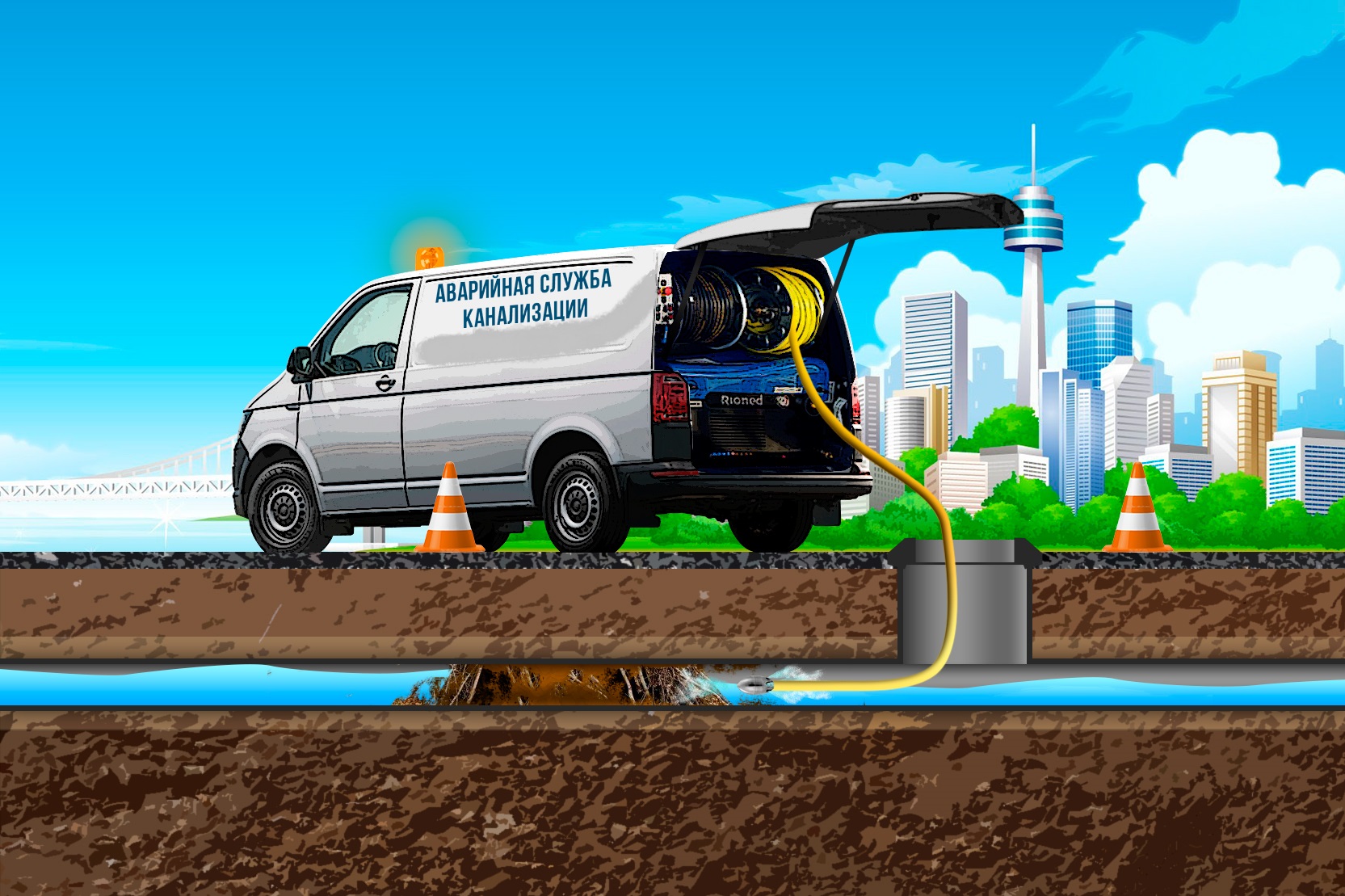 Аварийная служба канализации